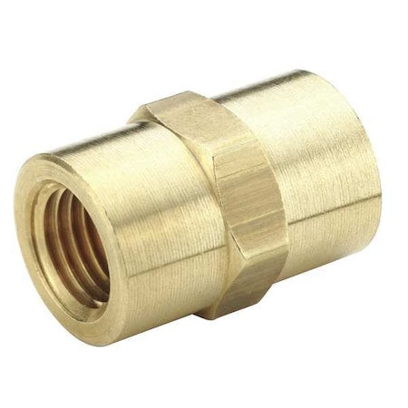 Parker 207P-8 - Coupling Brass Dryseal Pipe Fitting, 1/2 in Female NPT X 1/2 in Female NPT