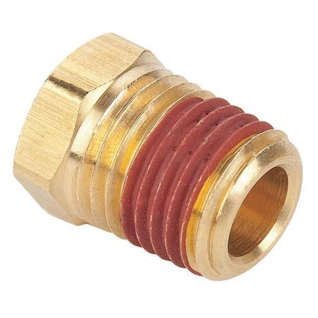 Parker VS218P-8 - Brass Hex Head Plug, MNPT, 1/2" Pipe Size