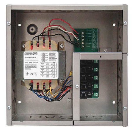 Functional Devices-Rib PSH500A-LVC - Enclosed Power Supply,500 VA,Hi/Lo Volt
