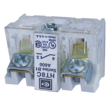 Eaton HT8C - Contact Block, Clear, 1 NO, 30 mm, HT800