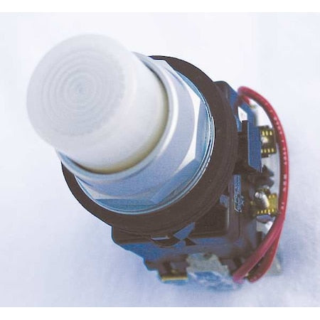 Eaton HT8BW - Pilot Light Lens, 30mm, Plastic, White