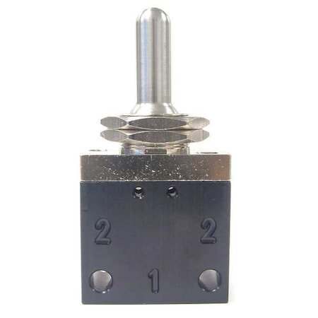 Pneumadyne C042503 - Manual Air Control Valve,Toggle,Aluminum