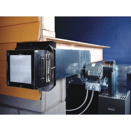 Tjernlund Products SS1 - Power Venter, 115, Galvanized and Stainless Steel, 13 3/4 in W, 14 3/4 in H, 6 Inlet and Outlet Dia.