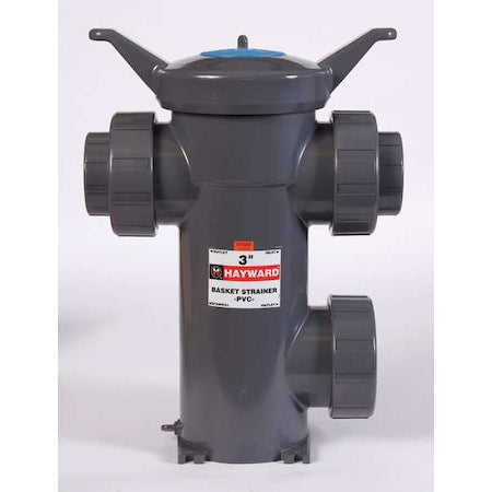 Hayward Flow Control SB1150STE18 - Simplex Strainer, 1-1/2" Pipe, Socket/Threaded, PVC, 150 psi