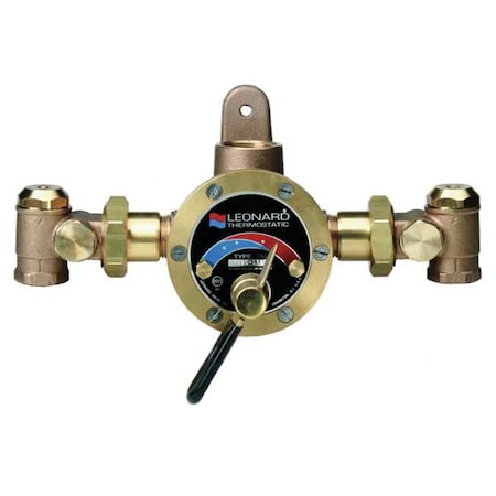 Leonard Valve TMS-25-RF - Steam and Water Mixing Valve,Brass