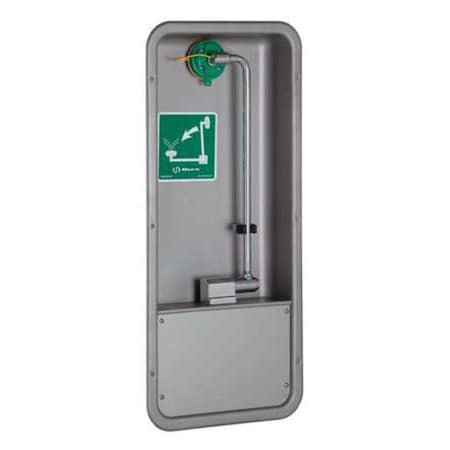Haws 7655WCC - Plumbed Eyewash, Wall Mount, Plumbed, 32 in H., 14 in W