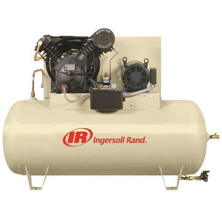 Ingersoll-Rand 2545E10-P-200-3 - Electric Air Compressor, 10 hp, 2 Stage