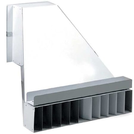 L.B. White 132902 - Portable Gas Unit Diffuser,19 1/2"H