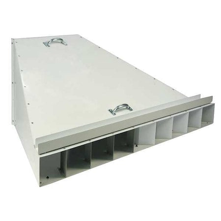 L.B. White 500-23189 - Portable Gas End Diffuser, 19 1/2"H