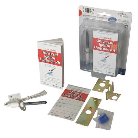 White-Rodgers 21D64-2 - Hot Surface Igniter, LP/NG, 120 V AC, 15 1/2 in L., Universal