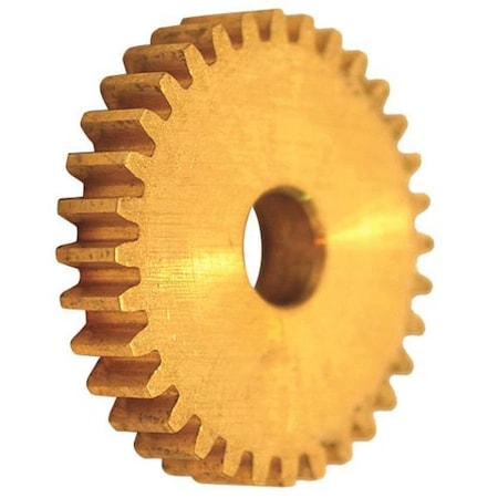 Boston Gear Y6452 - Spur Gear,64 DP,20 PA,52 Teeth,Brass