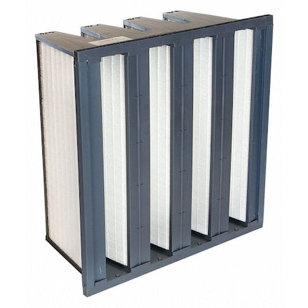 Koch Filter 111-601-101 - Mini Pleat Filter, 4 V, MERV14, 24"x24"x12"