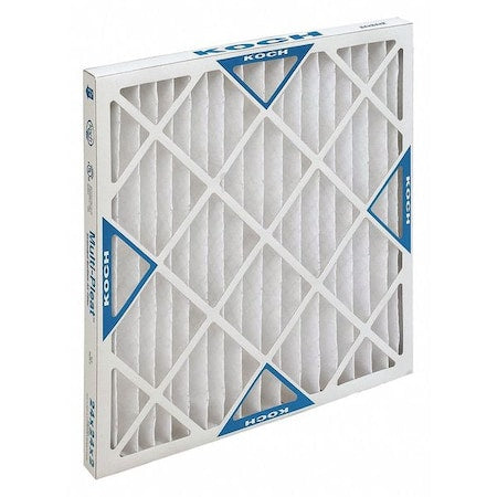 Koch Filter 102-700-017 - 16x25x2 Pleated Air Filter, Standard Capacity, Synthetic, MERV 8