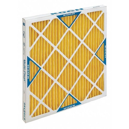 Koch Filter 102-500-016 - 16x20x2 Pleated Air Filter, High Capacity, Synthetic, MERV 11