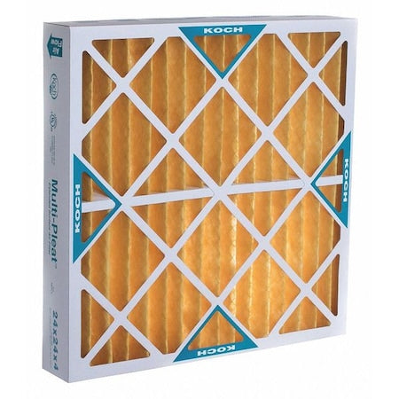 Koch Filter 102-500-023 - 12x24x4 Pleated Air Filter, High Capacity, Synthetic, MERV 11