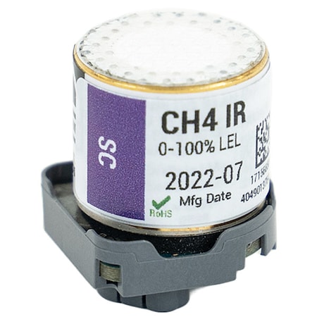 Industrial Scientific 17156650-S - Gas Detector Sensor,Electrochem,CH4
