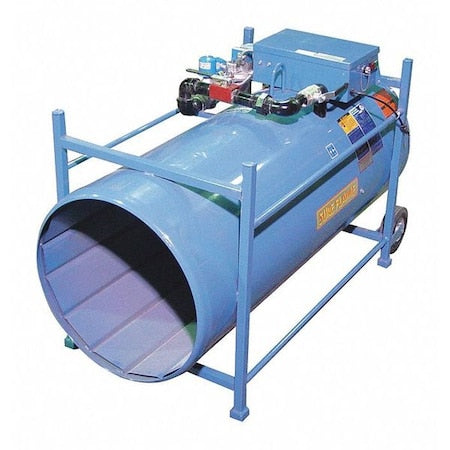 Sure Flame S1505B - Gas Forced Air Heater,1.5 M Btu,120 V, Vapor Propane, Natural Gas, 850,000 to 1,500,000 Btu H, 69" L