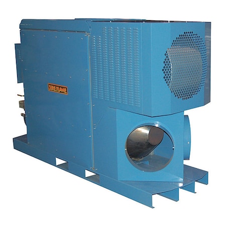Sure Flame IX800 - Gas Forced Air Heater,800 K BTU,240 V, Vapor Propane, Natural Gas, 29" Wx 95" L