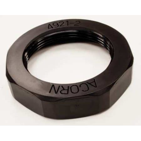 Acorn Controls 4921-002-000 - Plastic Drain Nut, Black