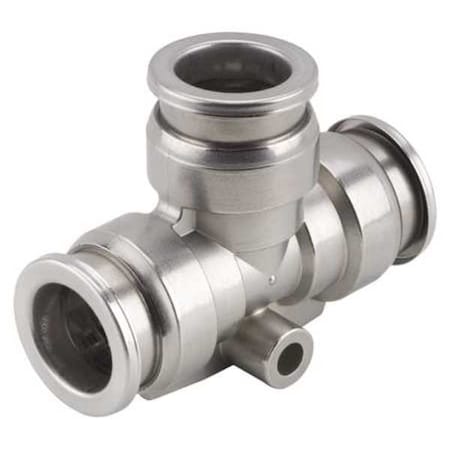 Smc KQG2T08-00 - Tee, SS, Push-Fit 8 mm, 8 mm, 8 mm