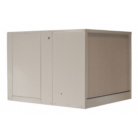 Mastercool AS1C7112 - Ducted Evaporative Cooler, 7,000 cfm, 2,300 sq ft, 7 gal, 1 hp, Belt, Side Discharge