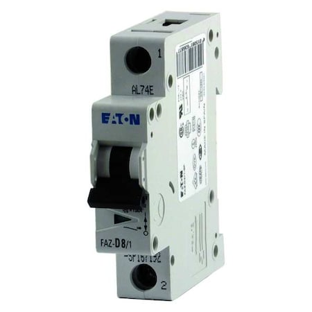 Eaton FAZ-D13/1-SP - Circuit Breaker, FAZ Series, 13 A, 1 Pole, 277/480 V AC, 15k A at 240/415 V AC, D Curve