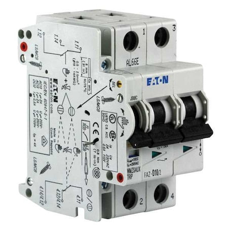 Eaton Z-IHK-NA - Auxiliary Contact, 1 NO/1 NC, 6 A