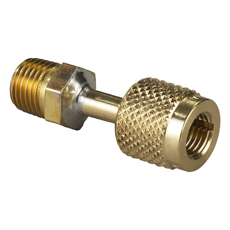 Yellow Jacket 19116 - Quick Coupler,180 Deg,8 1/4 in L,Bronze