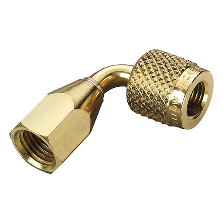 Yellow Jacket 19218 - Quick Coupler, 90 Deg, 4 in L