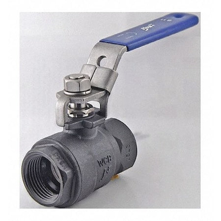Flow Plus 05B114466RRSE - Ball Valve,1/2",2000 psi,A216,2 pcs