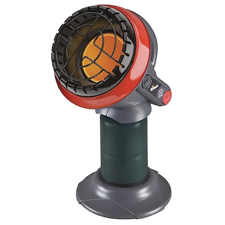 Mr. Heater MH4B-F215100 - Portable Gas Tabletop Heater, LP, Matchless Piezo, 3,800 Btu H, 12 in L