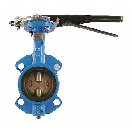 Flow Plus 25B2445363H - Butterfly Valve,2-1/2 Wafer Style,250psi