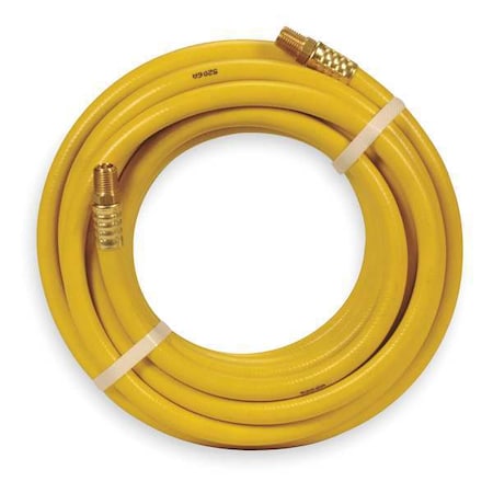 Continental 20307566 - 3/8" x 50 ft PVC Coupled Multipurpose Air Hose 300 psi YL