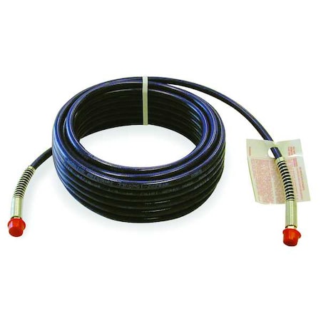 1AGF1 - 1/4" ID x 50 ft Nylon Coupled Paint Spray Hose BL