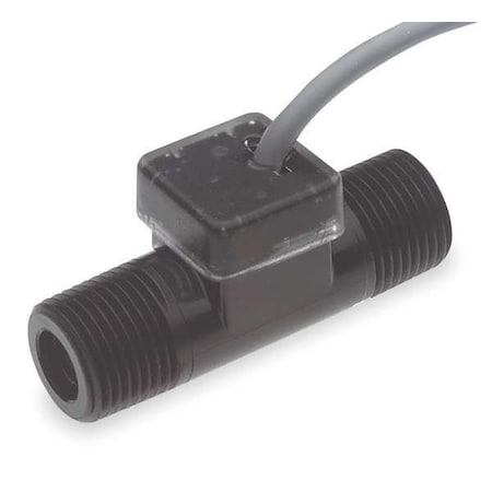 Gems Sensors FT-110, 173935-C - Flow Rate Sensor,Turbine,6.6 GPM Max