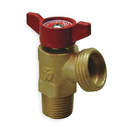 N/A 102-053HN - Boiler Drain Valve,Quarter Turn,1/2 In