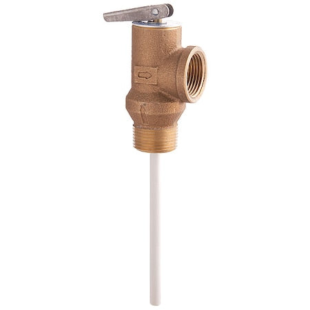 Watts 3/4 100XL-075210 - Temperature Pressure Relief Valve,Brass