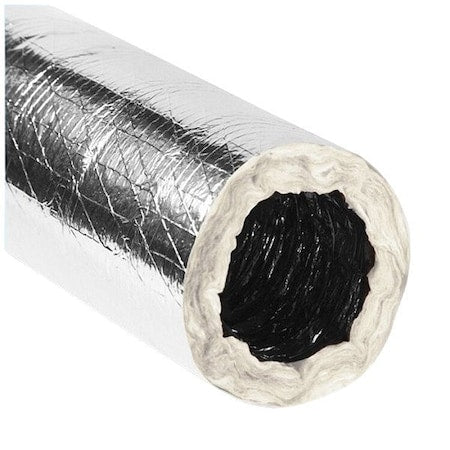 Quietflex 685 - Insulated Flexible Duct,Silver,25 ft L