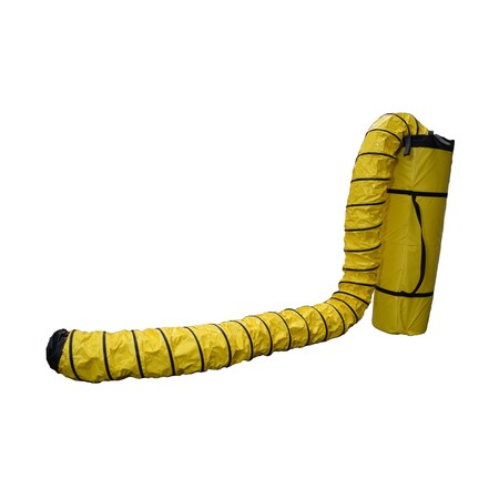 Kwikool KK-DUCTAM6"EXT - Duct Extension, 4 ft H, 30 ft L, Vinyl