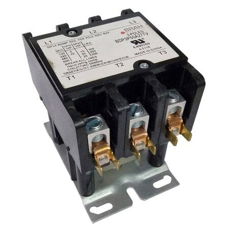 Connecticut Electric BEBDP3P50A24V - Circuit Breaker, Definite Purpose Contactor Series, 50 A, 3 Pole, 24 V AC