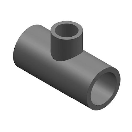 801166FB - PVC, Tee, 1 1/4 in Socket, 1/2 in Socket