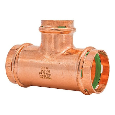 Quickfitting Surepress SPWT665R - Tee, Copper, Press-fit 2", 2", 1 1/2"