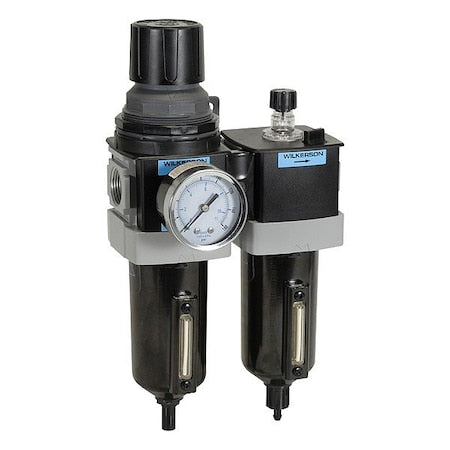 Wilkerson D28-06-FHG0B - Filter/Regulator/Lubricator,Auto Drain