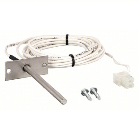 Johnson Controls TE-631GV-2 - Temperature Sensor, Nickel 1k ohm, Flange 4" Metal