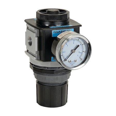 Wilkerson R28-03-F0G0B - Regulator,Aluminum,5 7/8" H,2 7/8" W