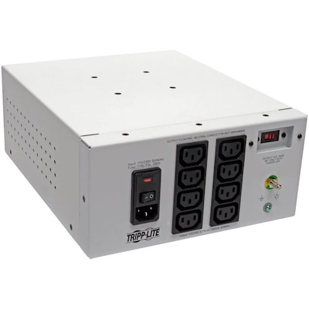 Tripp Lite IS1000HGDV - Isolation Transformer, 1 k VA, 115/230 V AC, 115/230 V AC
