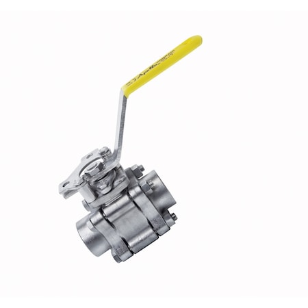 Apollo Valves 86B10424 - 3/4" FNPT Stainless Steel Fire Safe Ball Valve Inline