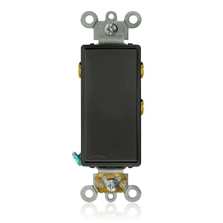 Leviton 5685-2E - Decora Plus Rocker Maintained 15 A Black