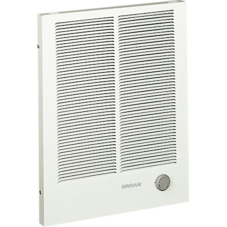 Broan-Nutone 198 - Recessed Electric Wall-Mount Heater, Recessed or Surface, 1500/3000, 2000/4000 W, 208/240 V AC