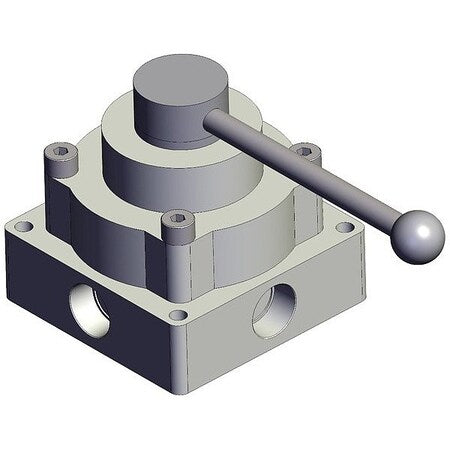 Smc VH600-N10 - Hand Valve, Closed, VH, Three-Position